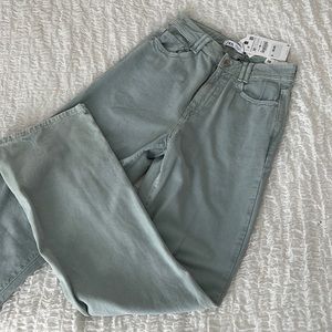 Mint Zara denim jeans